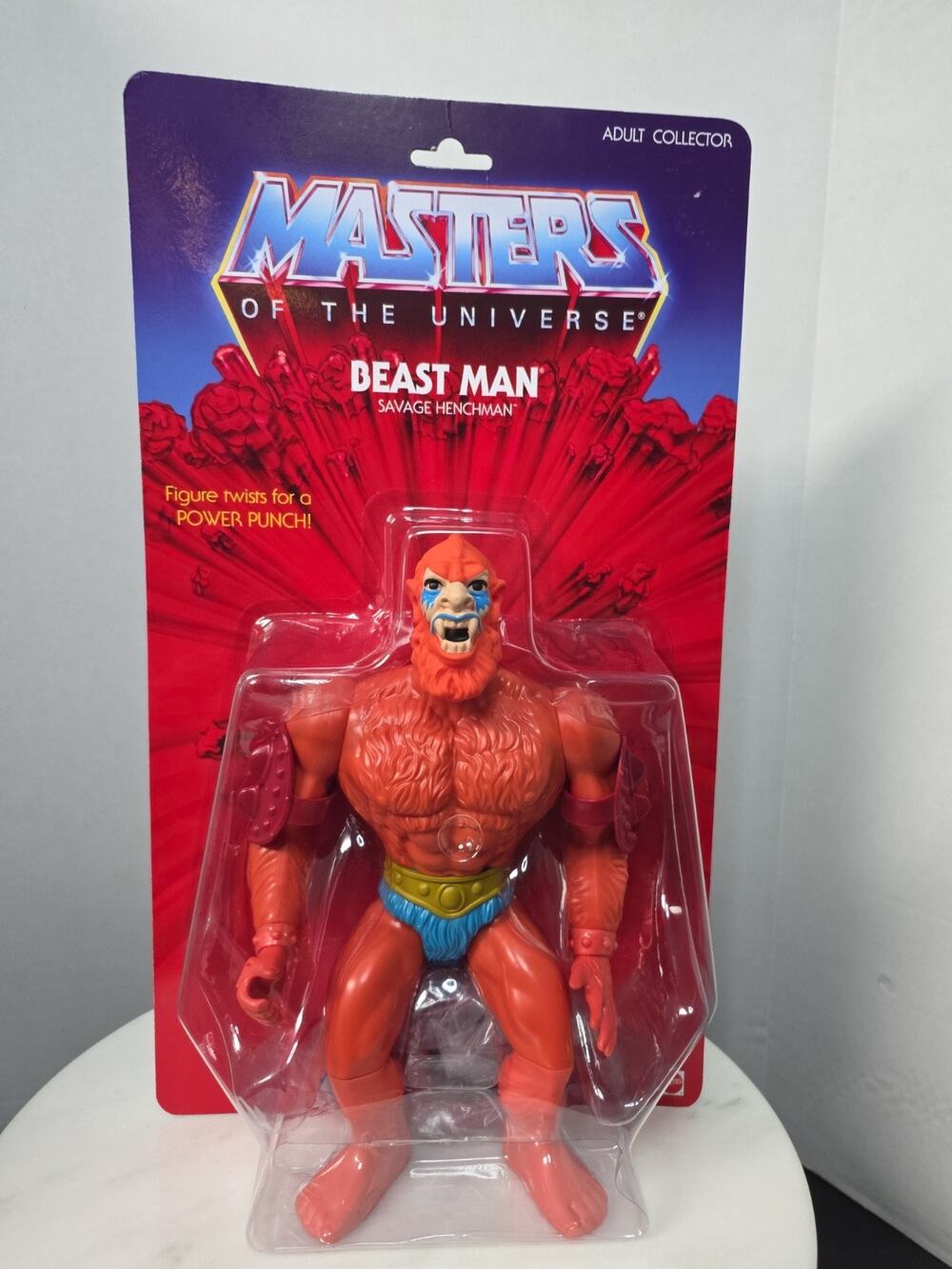 Matty Collector Beast Man GIANT 12-inch figure 2014 Masters of the Universe MOTU
